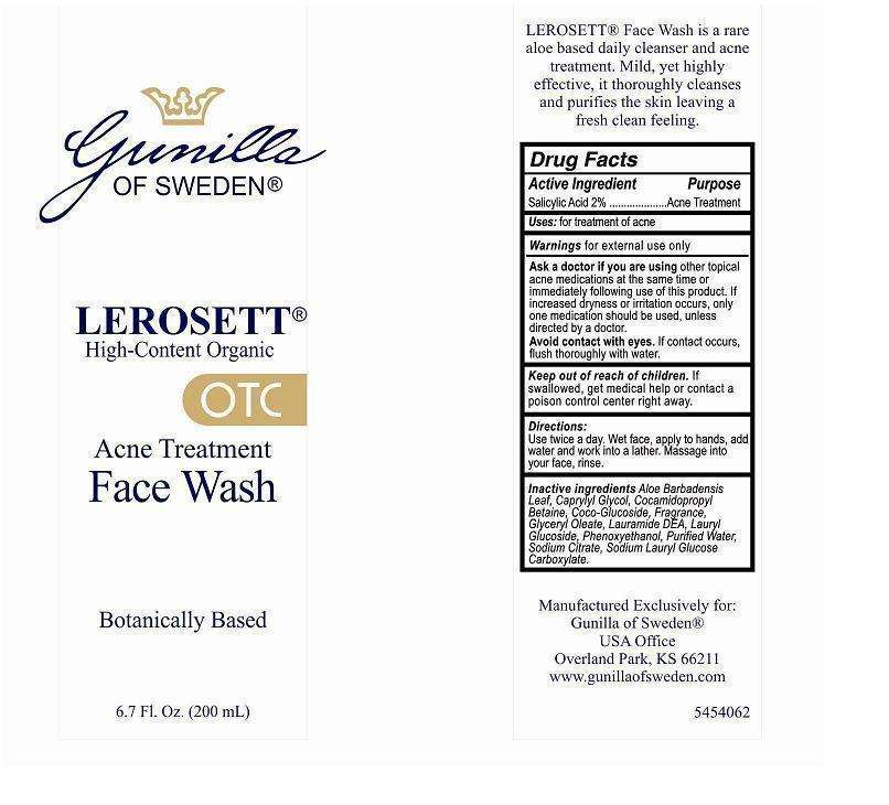 LEROSETT High-Content Organic Acne Treatment